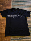Final Act of Love tee